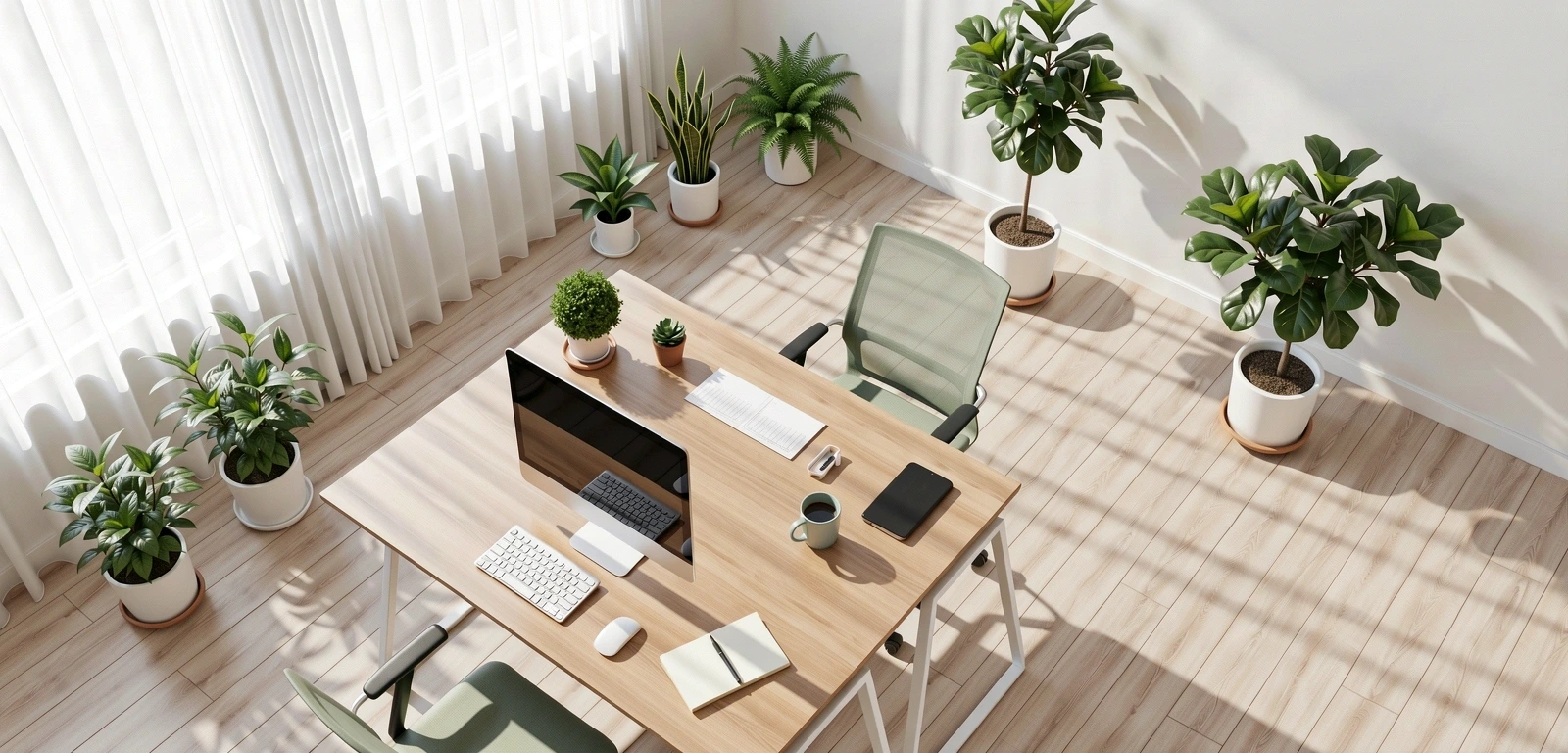 Espacio de trabajo tranquilo